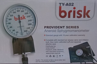 فشارسنج عقربهای بریسک مدل TY-A02 همراه با گوشی پزشکی – دقت آلمانی، قیمت اقتصادی