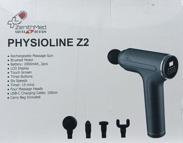 ماساژور تفنگی حرفهای Zenithmed مدل Physioline Z2 | ماساژ عمقی عضلات